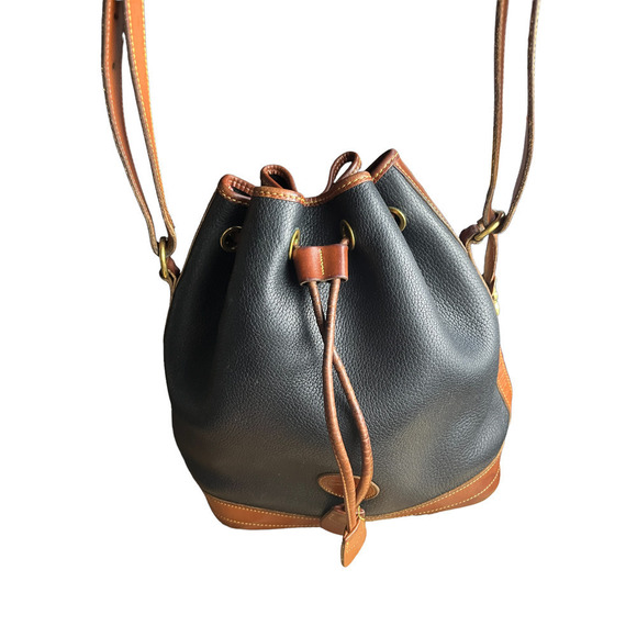 Dooney & Bourke Handbags - Dooney & Bourke Drowstring Bucket Bag /  A2215116 Made In U.S.A